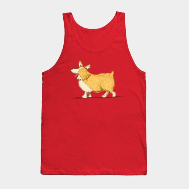 Corgie Tank Top by Erasmus-71